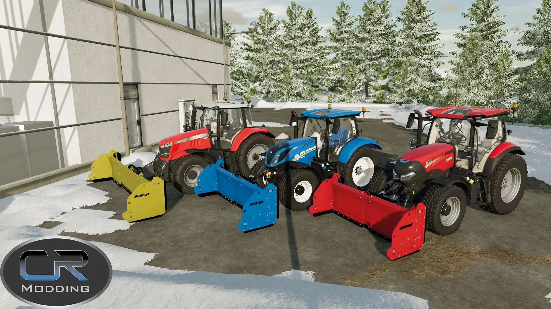 Cotech PPCR Snow Plow v1.0 FS22 FS22 Mod Free Download