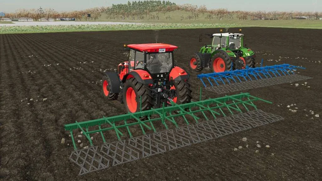 Coupling Of Toothed Harrows v1.0 FS22