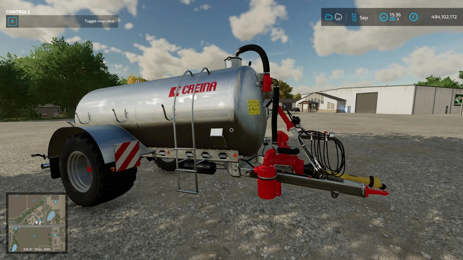 Creina CVC 8000V v1.0 FS22 FS22 Mod Free Download