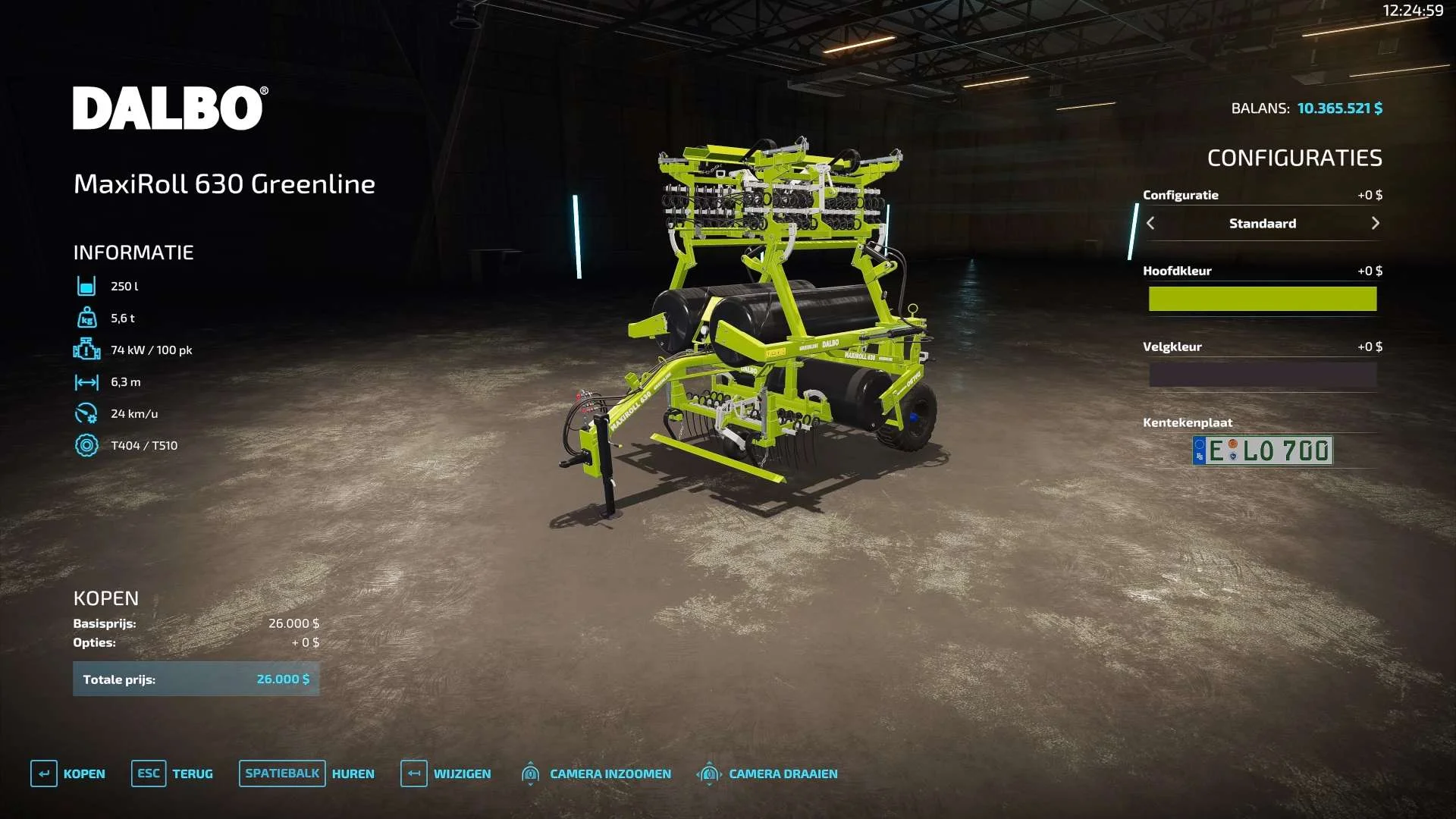 Dalbo equiment double speed v1.0 FS22 FS22 Mod Free Download