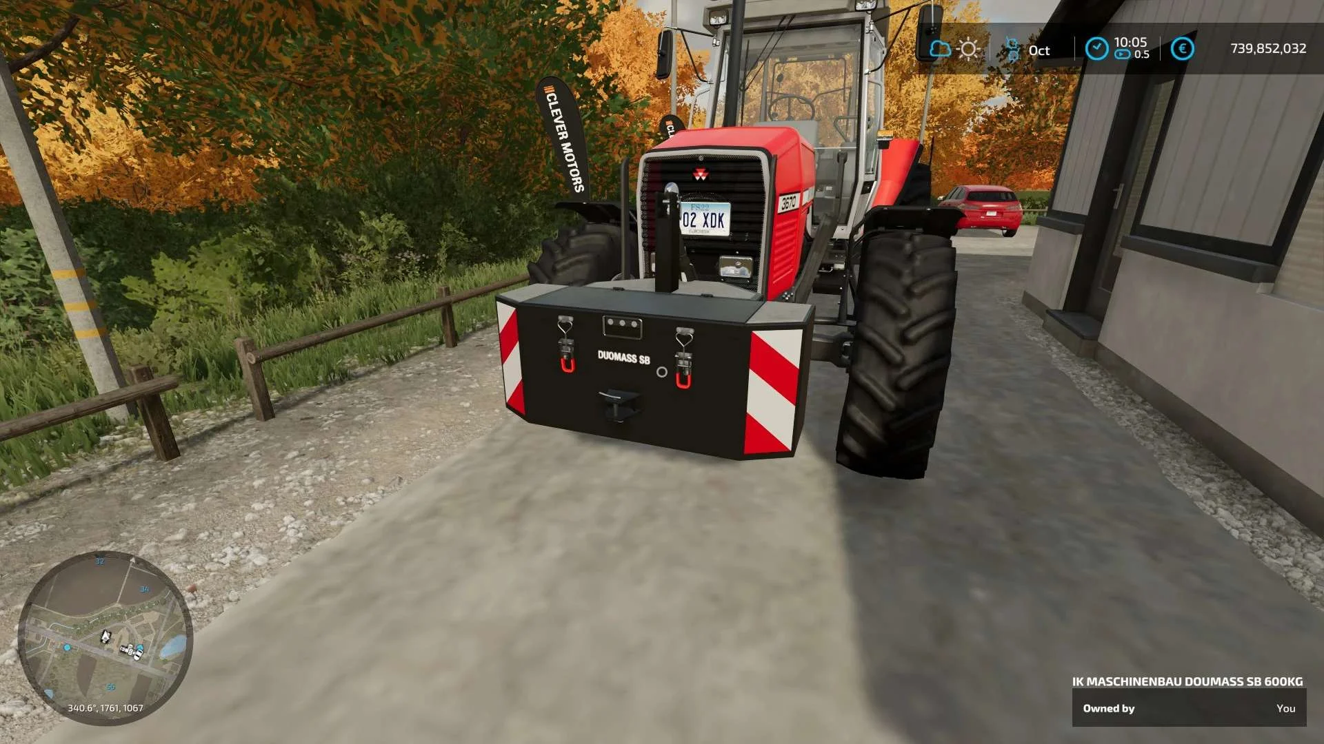 Doumass SB 600KG v1.0 FS22 FS22 Mod Free Download