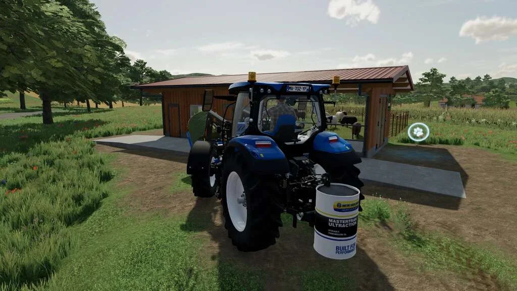 Drum Weight v1.0 FS22 FS22 Mod Free Download