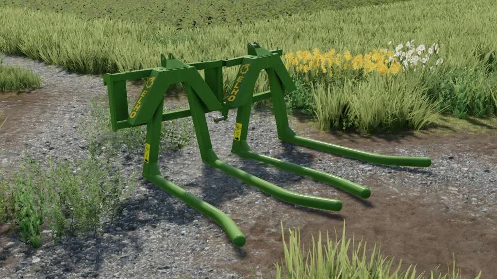 Elho JM2 Roundbale Fork v1.0 FS22 FS22 Mod Free Download