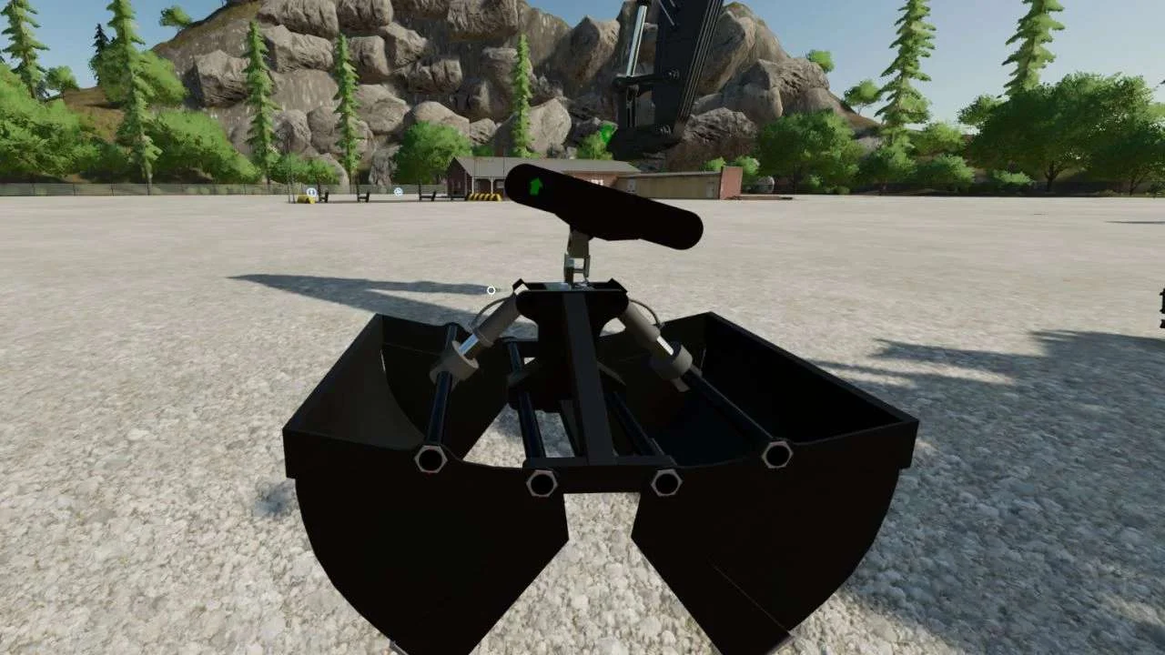 Excavator clamshell bucket v1.0 FS22