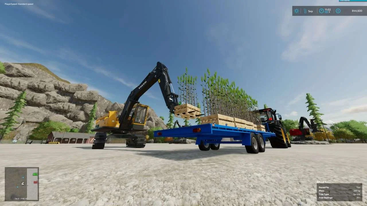 Excavator forks v1.0.0.1 FS22