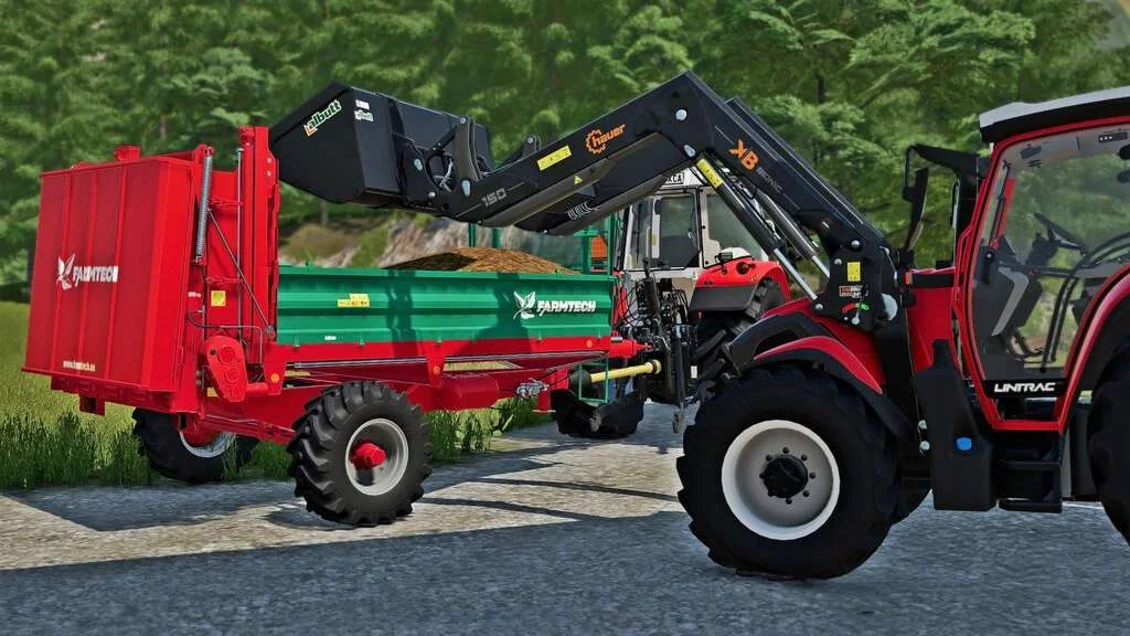 Farmtech Superfex 600 Manure Spreader/Trailer v1.0 FS22 FS22 Mod Free Download