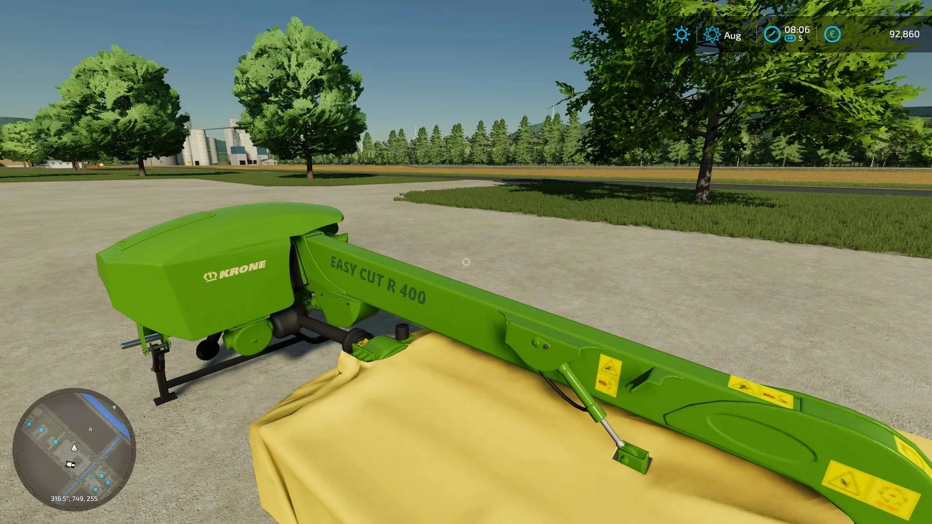 Faucheuse Krone v1.0 FS22