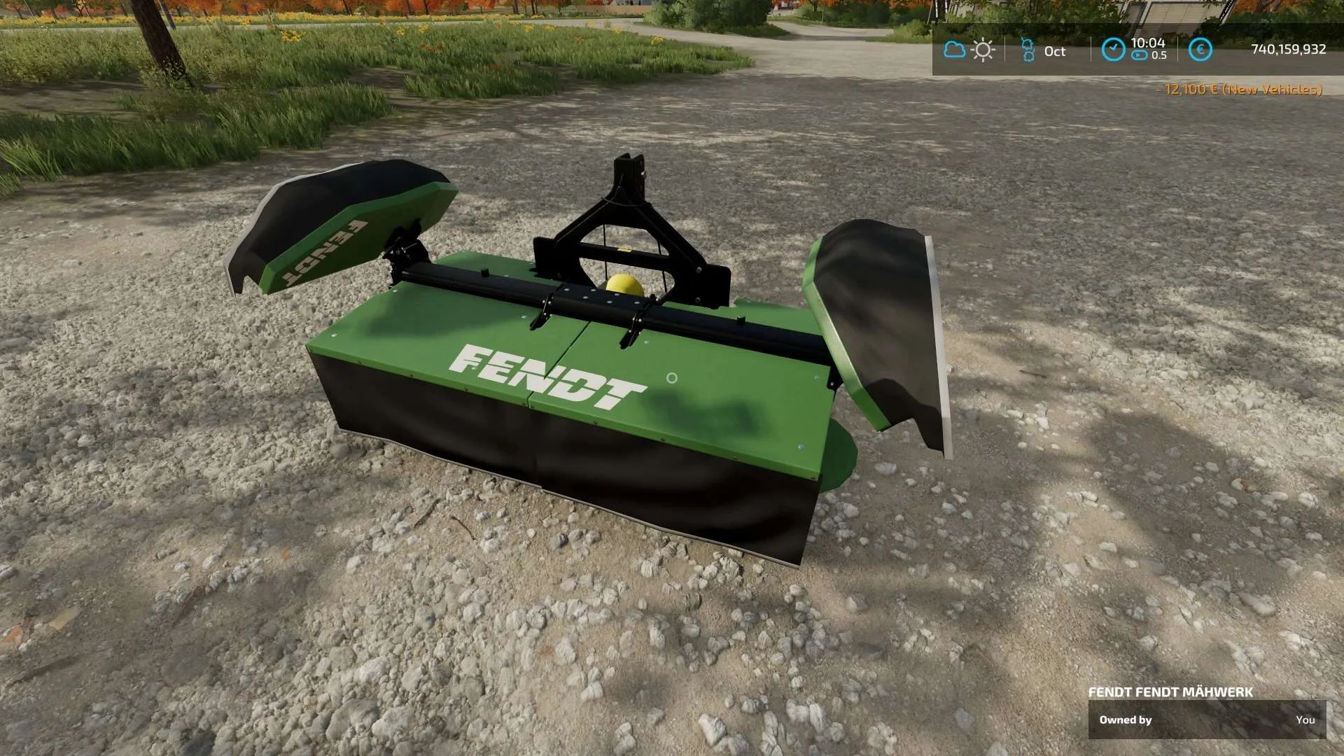 Fendt Front Meahwerk v1.0 FS22 FS22 Mod Free Download