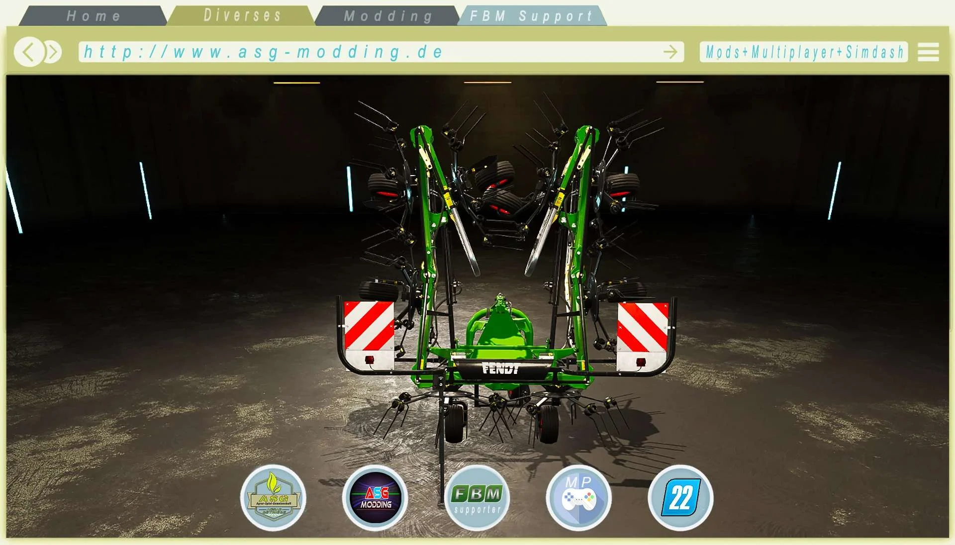 Fendt Twister v1.0 FS22 FS22 Mod Free Download