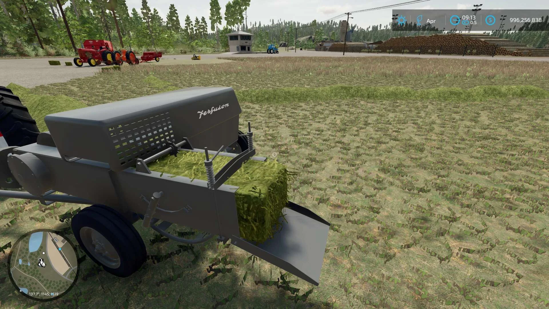Ferguson F12 baler v1.0 FS22