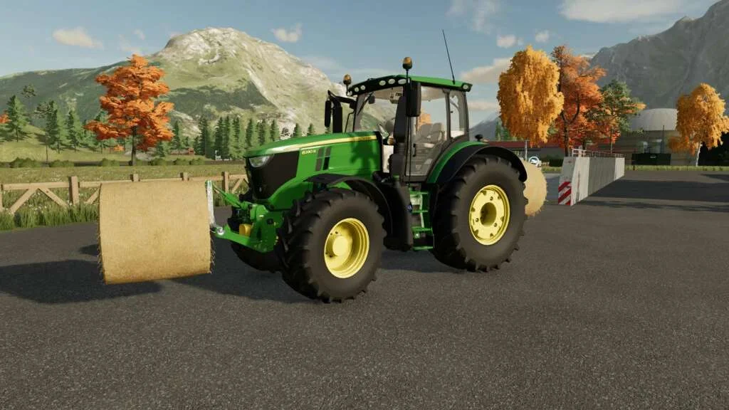 Fliegl Bale Transportcross v1.0 FS22 FS22 Mod Free Download