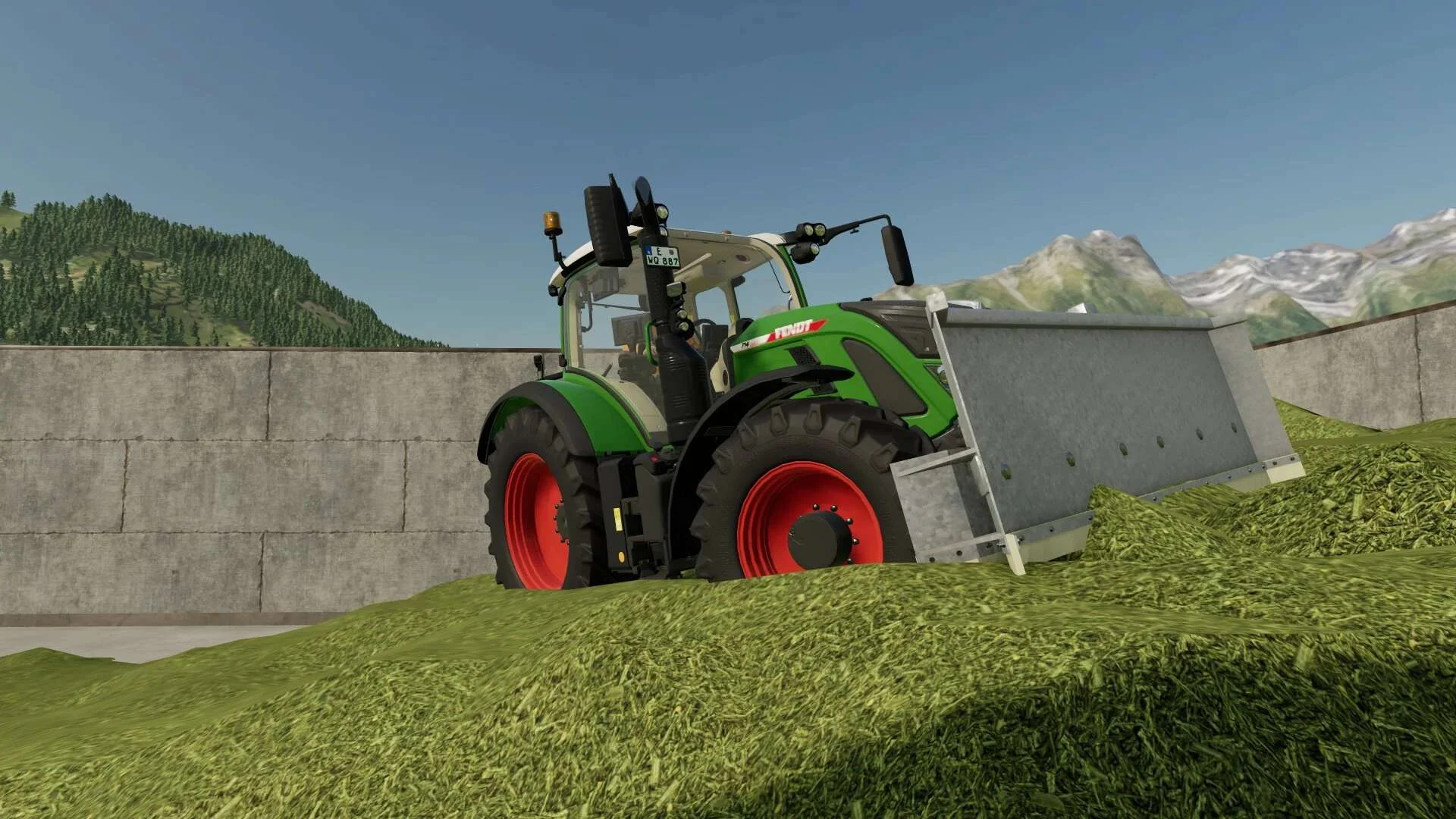 Fliegl Silage Levelers v1.0 FS22 FS22 Mod Free Download