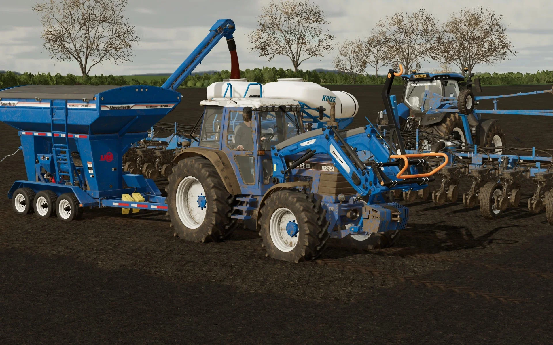 FORD 8630 FWA V1.0 FS22 FS22 Mod Free Download