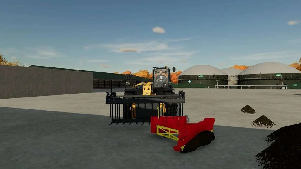 Fourragenet Forage Pusher v1.0 FS22 FS22 Mod Free Download