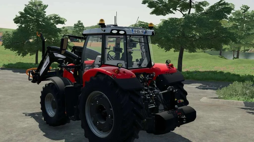 Front Box And Masses v1.0 FS22 FS22 Mod Free Download