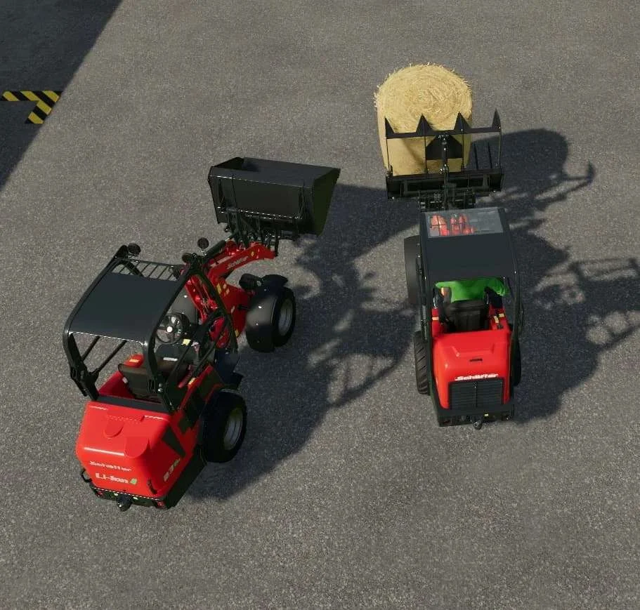 Frontloader Manurefork for Schäffer v1.0 FS22 FS22 Mod Free Download