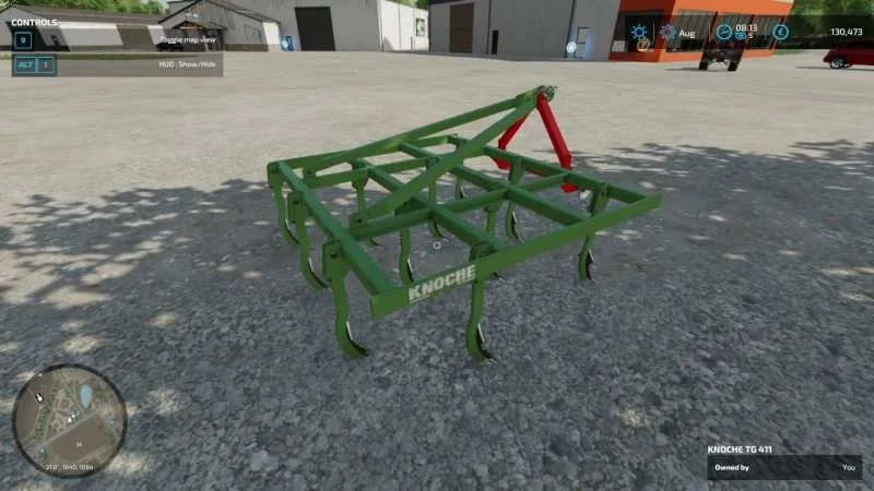 FS22 Knoche TG 411 v1.0 FS22 FS22 Mod Free Download