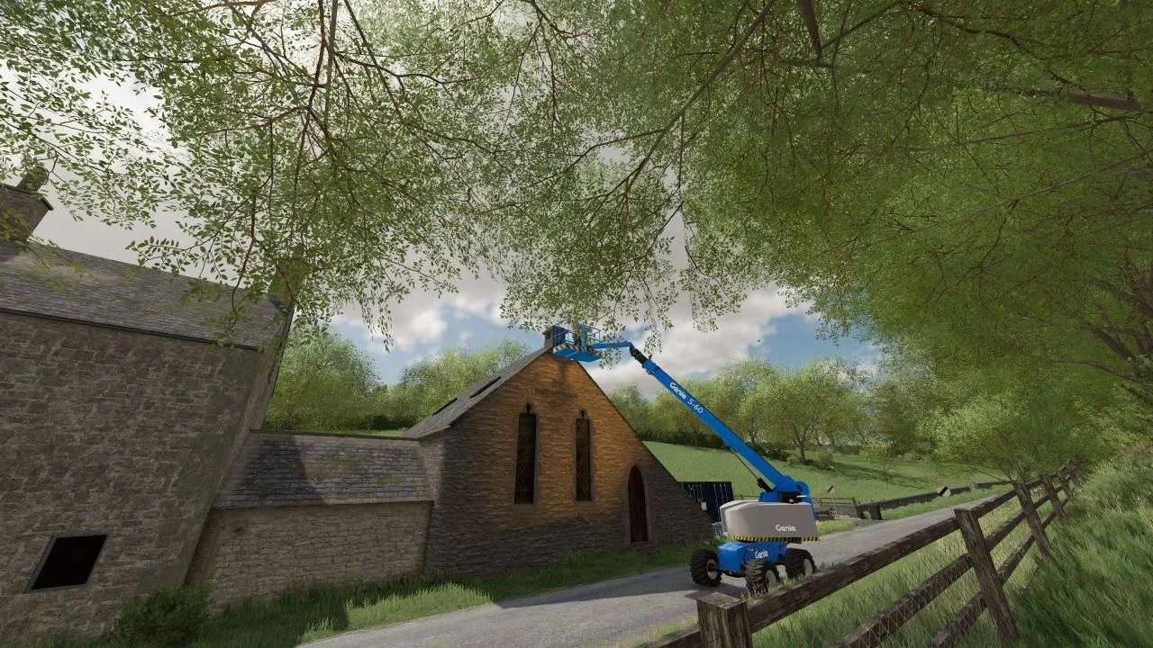Genie S-60 Telescopic boom lift v1.0 FS22