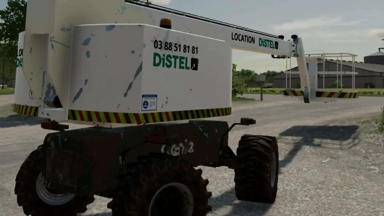 Genie Telescopic Boom DISTEL Location v2.0 FS22