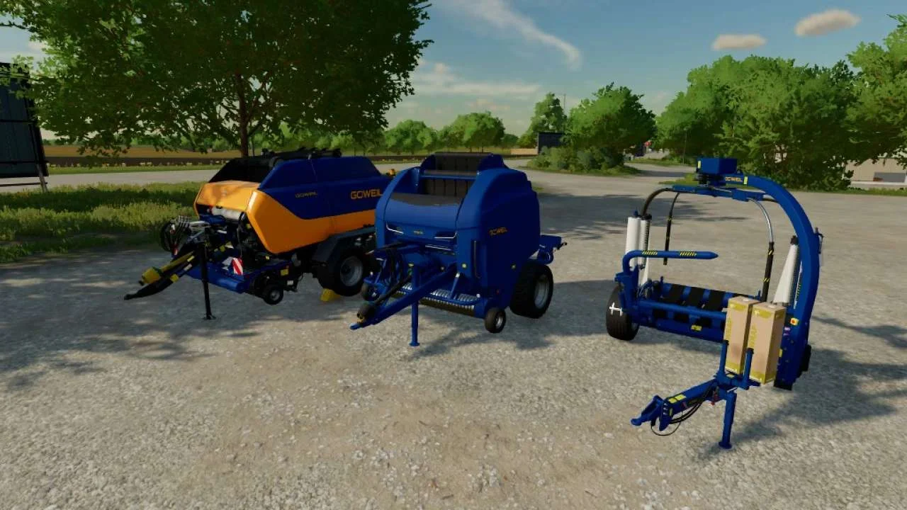 Gowiel Baler Pack V1.0 FS22 FS22 Mod Free Download