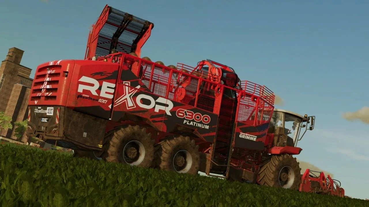 Grimme Rexor 6300 RowShow 2021 v1.0 FS22 FS22 Mod Free Download