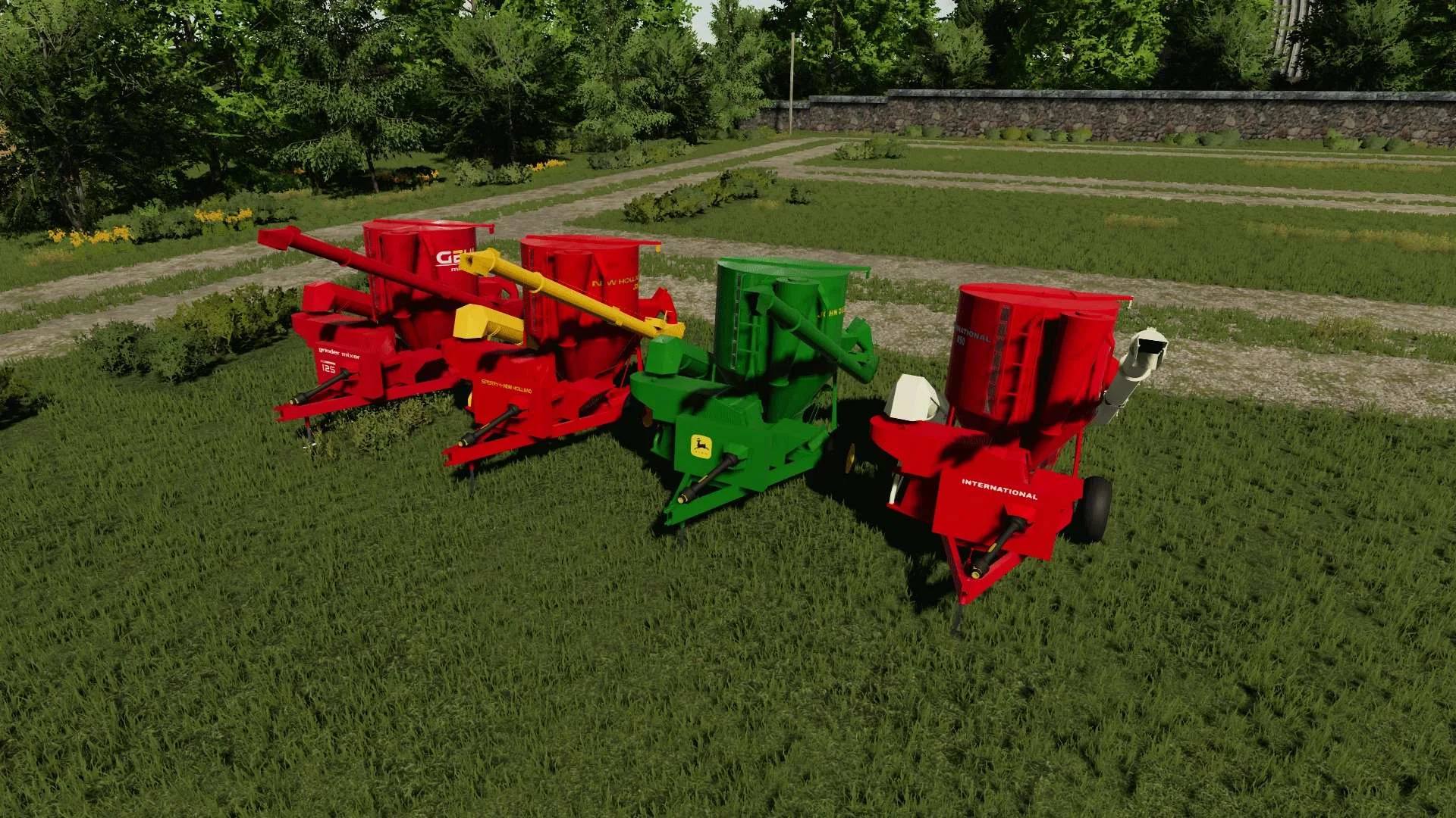 Grinder Mixer Pack v1.0 FS22