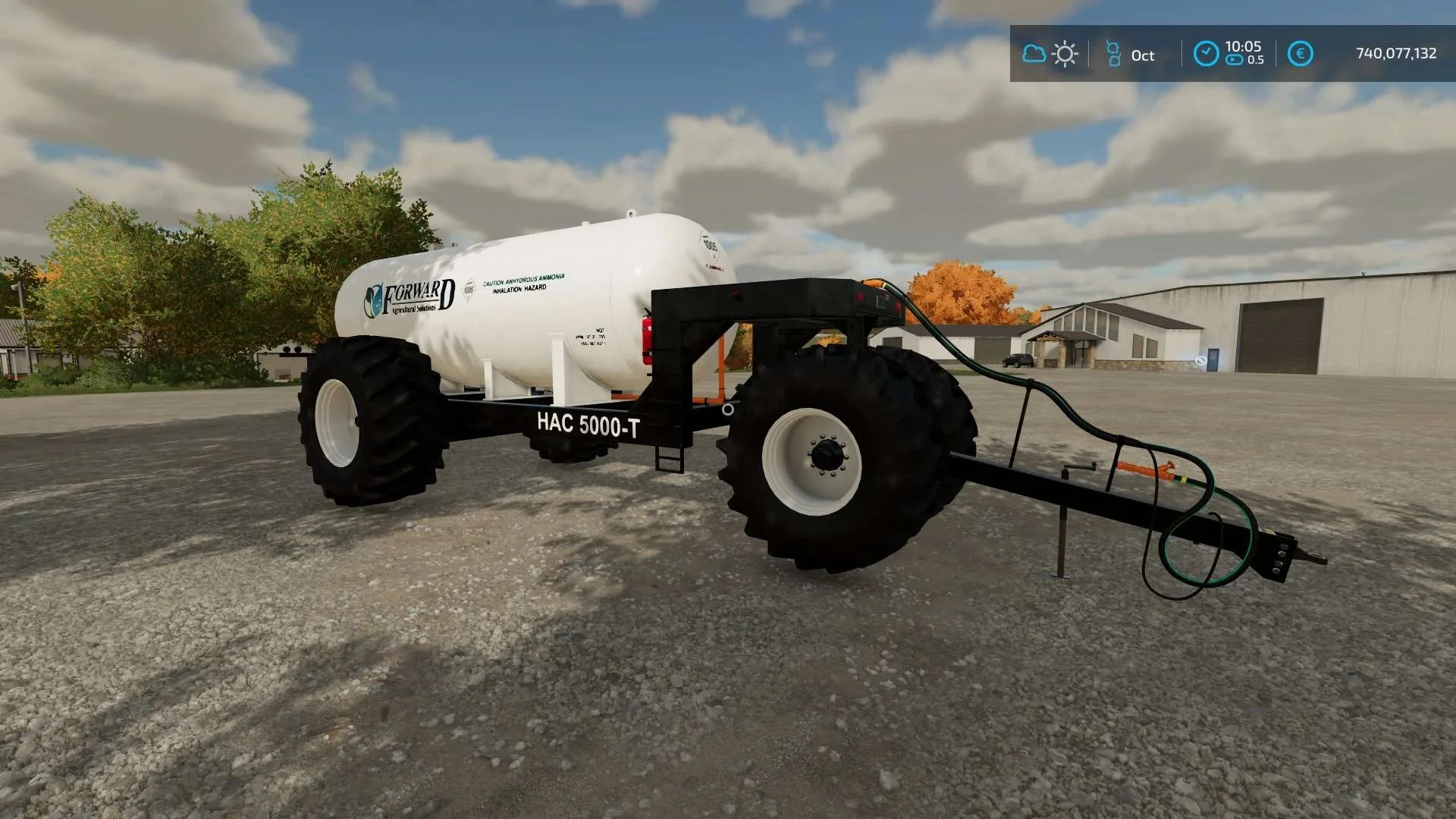 HAC 5000-T Anhydrous Caddy v1.0 FS22 FS22 Mod Free Download
