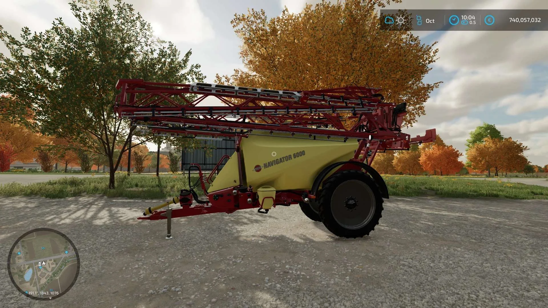 Hardi Navigator 6000 Delta Force v1.0 FS22 FS22 Mod Free Download