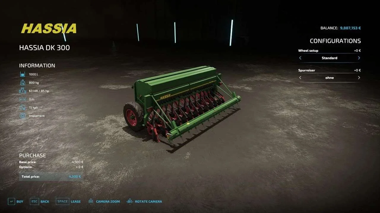 HASSIA DK 300 v1.0 FS22
