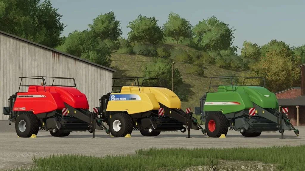 Hesston Balers v1.0 FS22 FS22 Mod Free Download