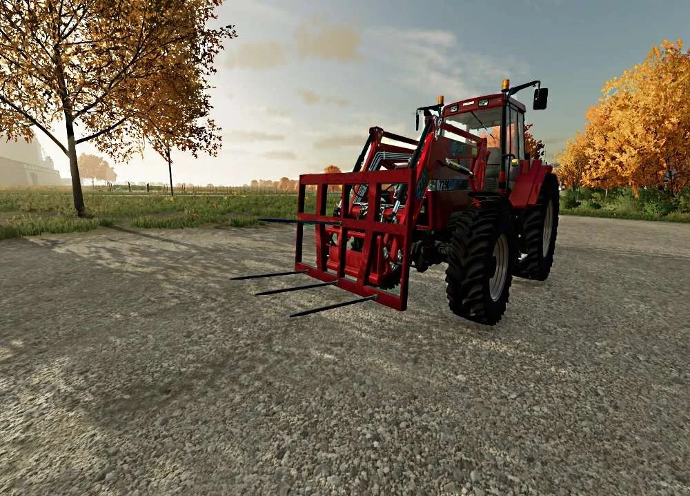 Home made bale fork v1.0 FS22 FS22 Mod Free Download