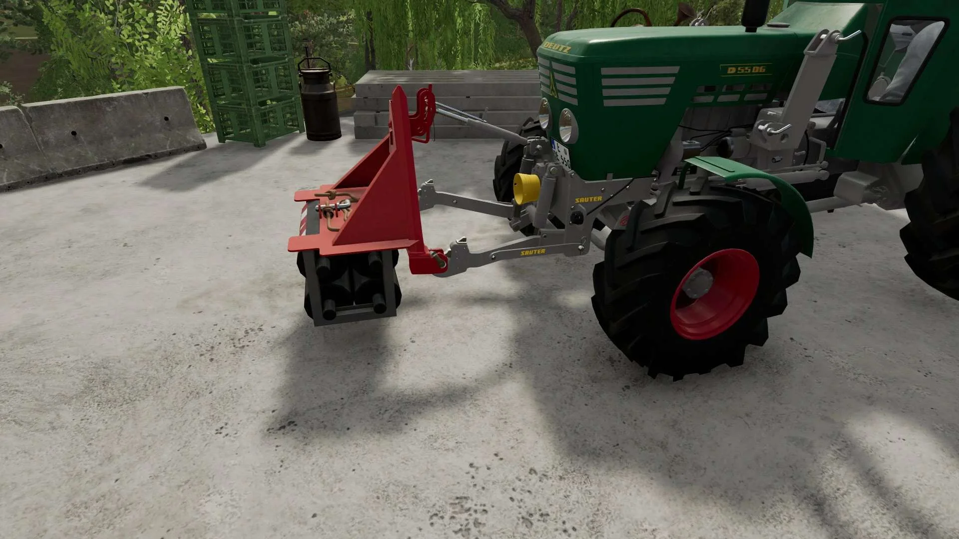 Homemade 850KG weight v1.0 FS22