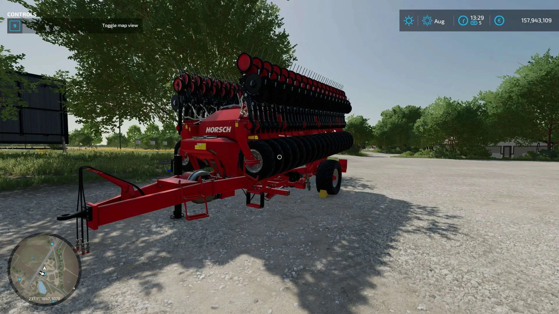 Horsch Serto 12SC Convert v1.0 FS22 FS22 Mod Free Download