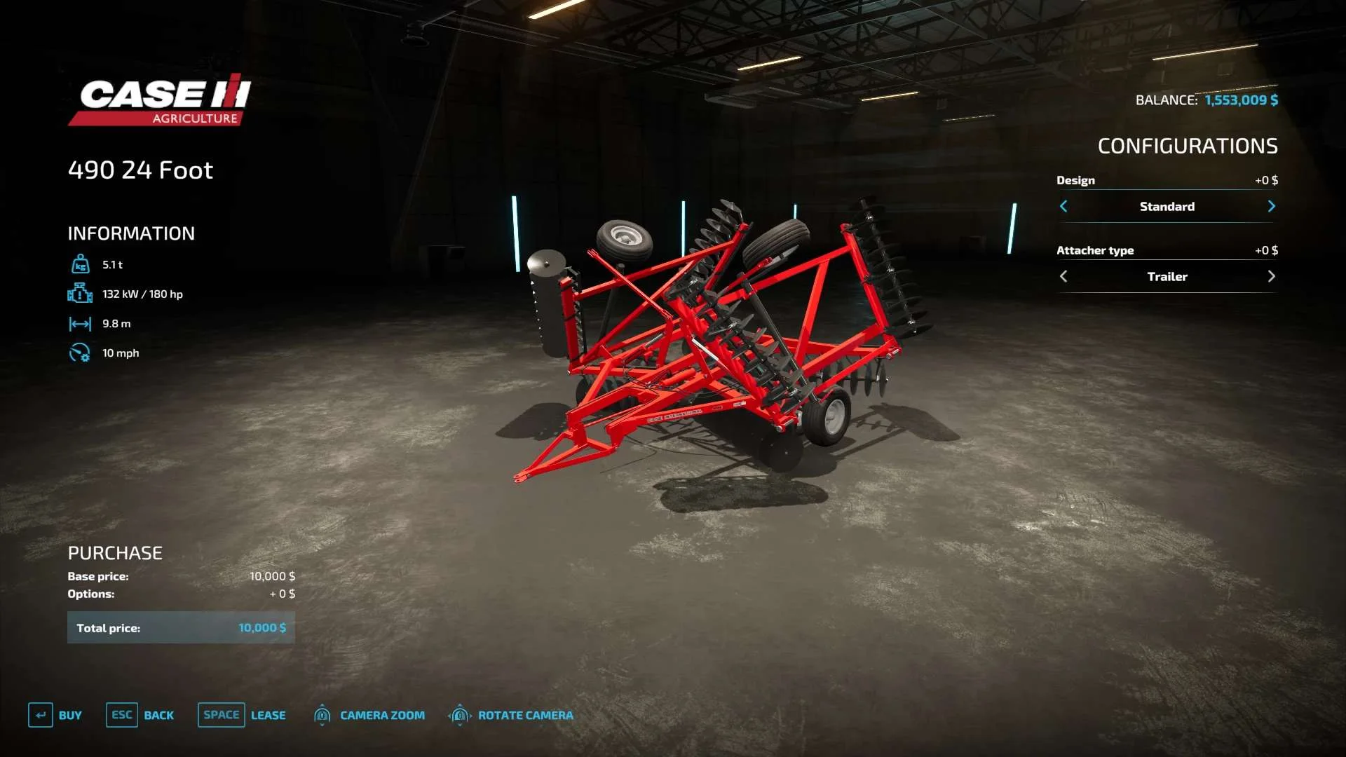 IH 490 v1.0 FS22 FS22 Mod Free Download