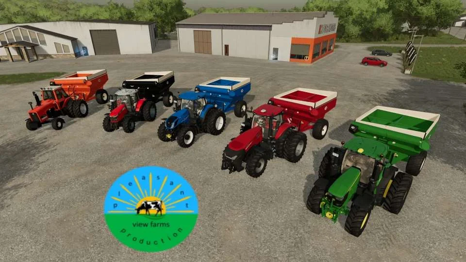 J&M 500 Grain Cart v1.0 FS22 FS22 Mod Free Download