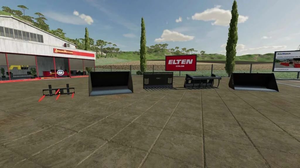JCB Telehandler Attachments v1.0 FS22 FS22 Mod Free Download