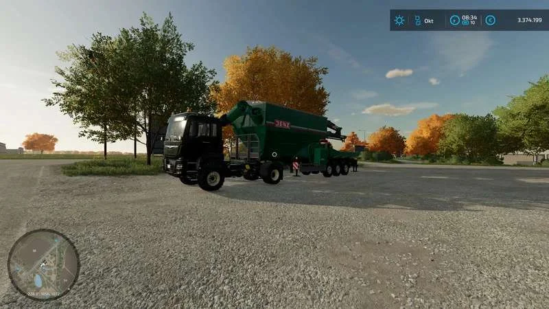 Jenz Wood Crusher v1.0 FS22 FS22 Mod Free Download