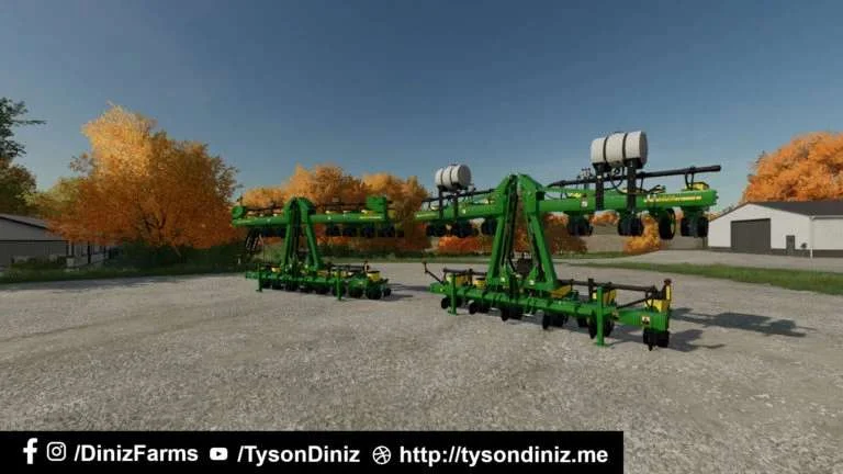 JOHN DEERE 1720 12 ROW 36 STACK-FOLD PLANTER v1.0 FS22 FS22 Mod Free Download