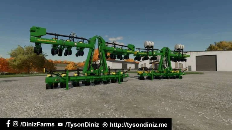 JOHN DEERE 1720 16 ROW 30 STACK-FOLD PLANTER v1.0 FS22 FS22 Mod Free Download