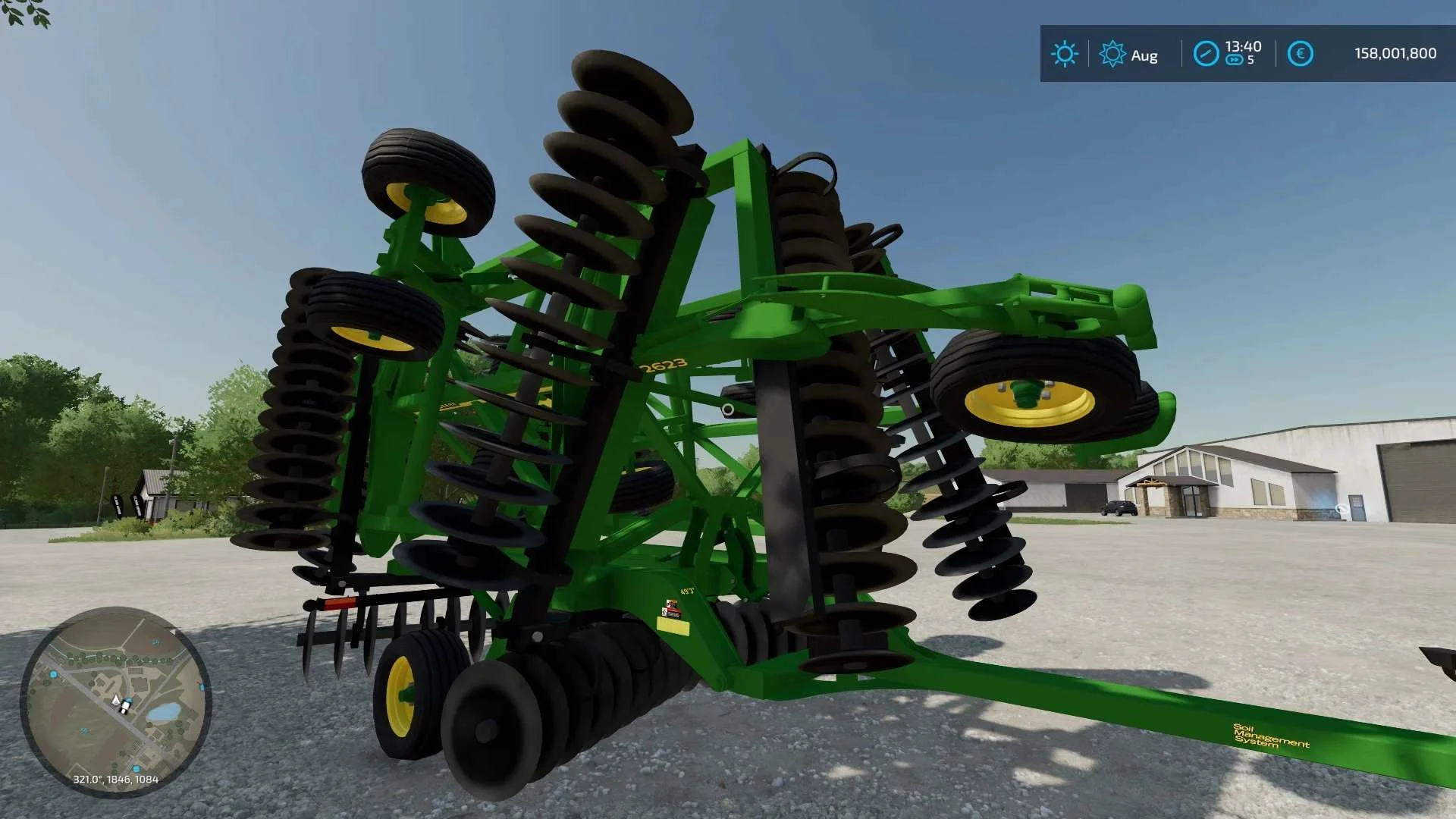 John Deere 2623 v1.0 FS22 FS22 Mod Free Download