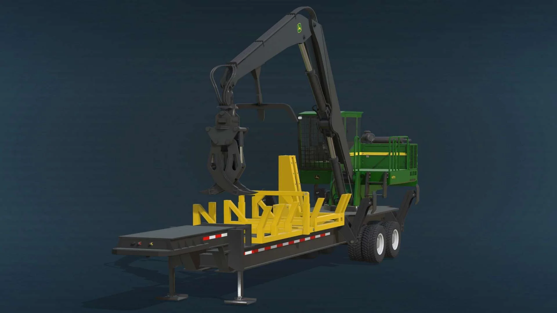 John Deere 437D SawBuck v1.0 FS22 FS22 Mod Free Download