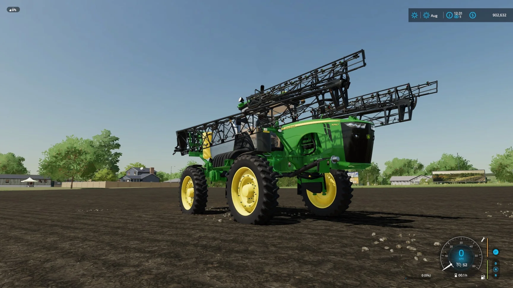 John Deere 4940 Self-Propelled Sprayer v1.1 FS22 FS22 Mod Free Download