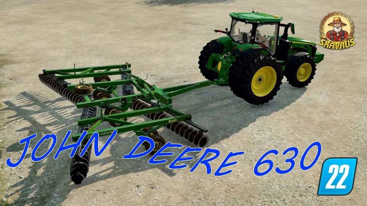 JOHN DEERE 630 FOR FS22 Realistic Folding Speed V1.2 FS22 FS22 Mod Free Download