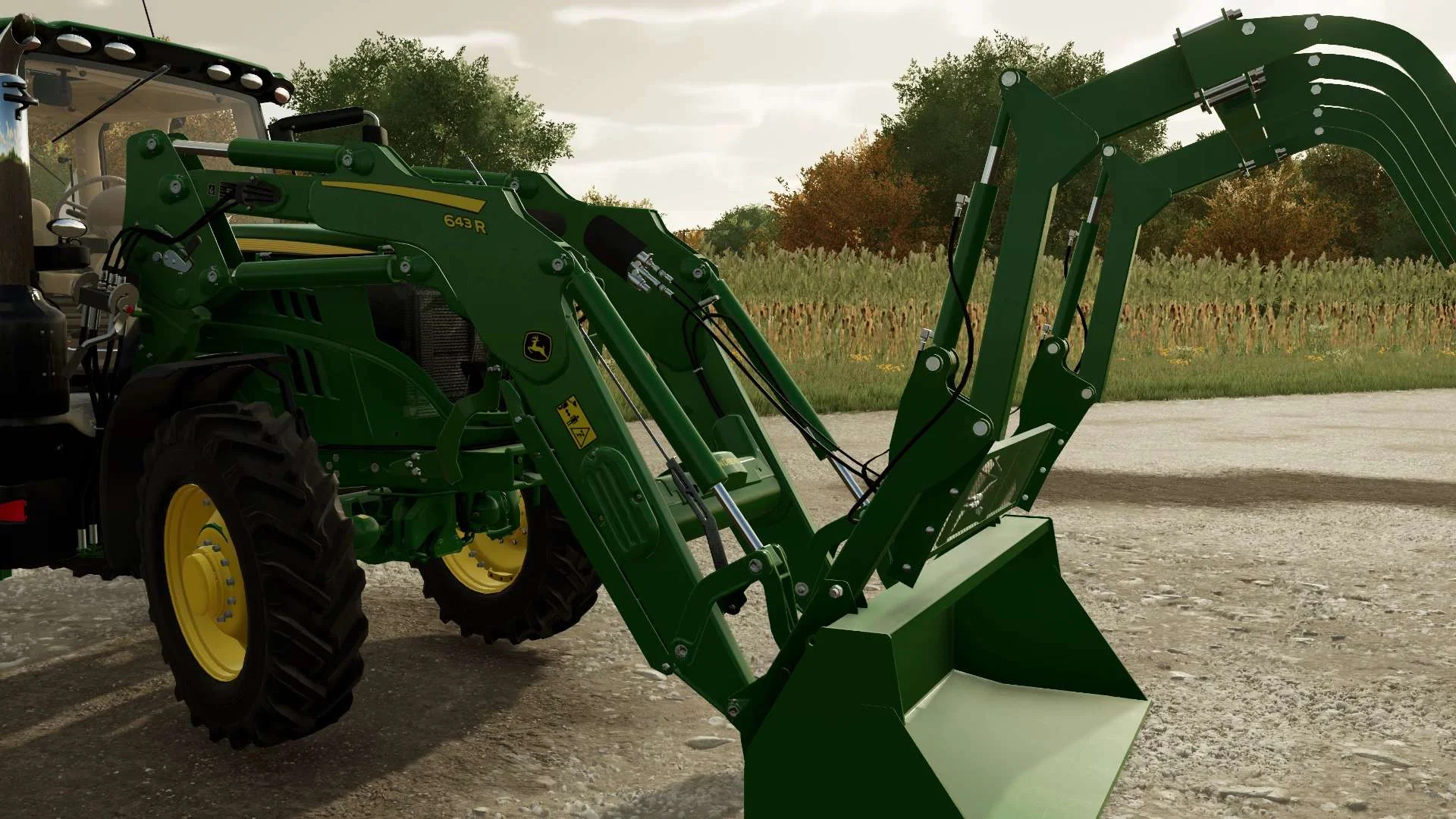 John Deere 643R Edit v1.0 FS22