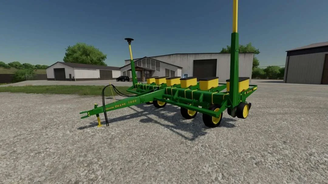 John Deere 7000 Planter v1.0 FS22 FS22 Mod Free Download