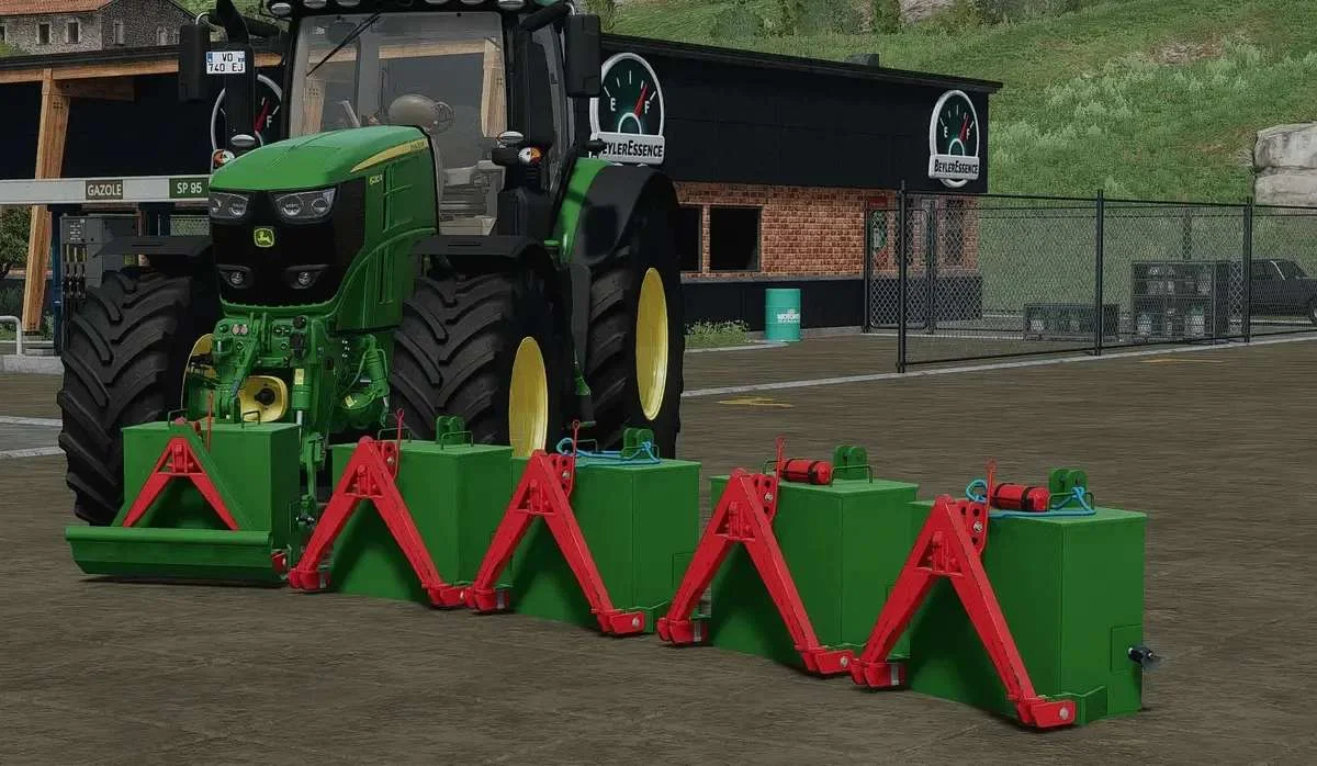John Deere 850kg Weight v1.0.1 FS22 FS22 Mod Free Download