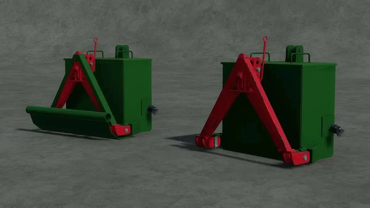 John Deere 850kg Weight v1.0 FS22 FS22 Mod Free Download