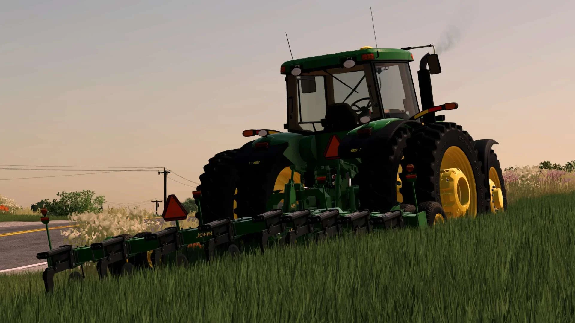 John Deere 915 V-Rippers v1.0 FS22 FS22 Mod Free Download