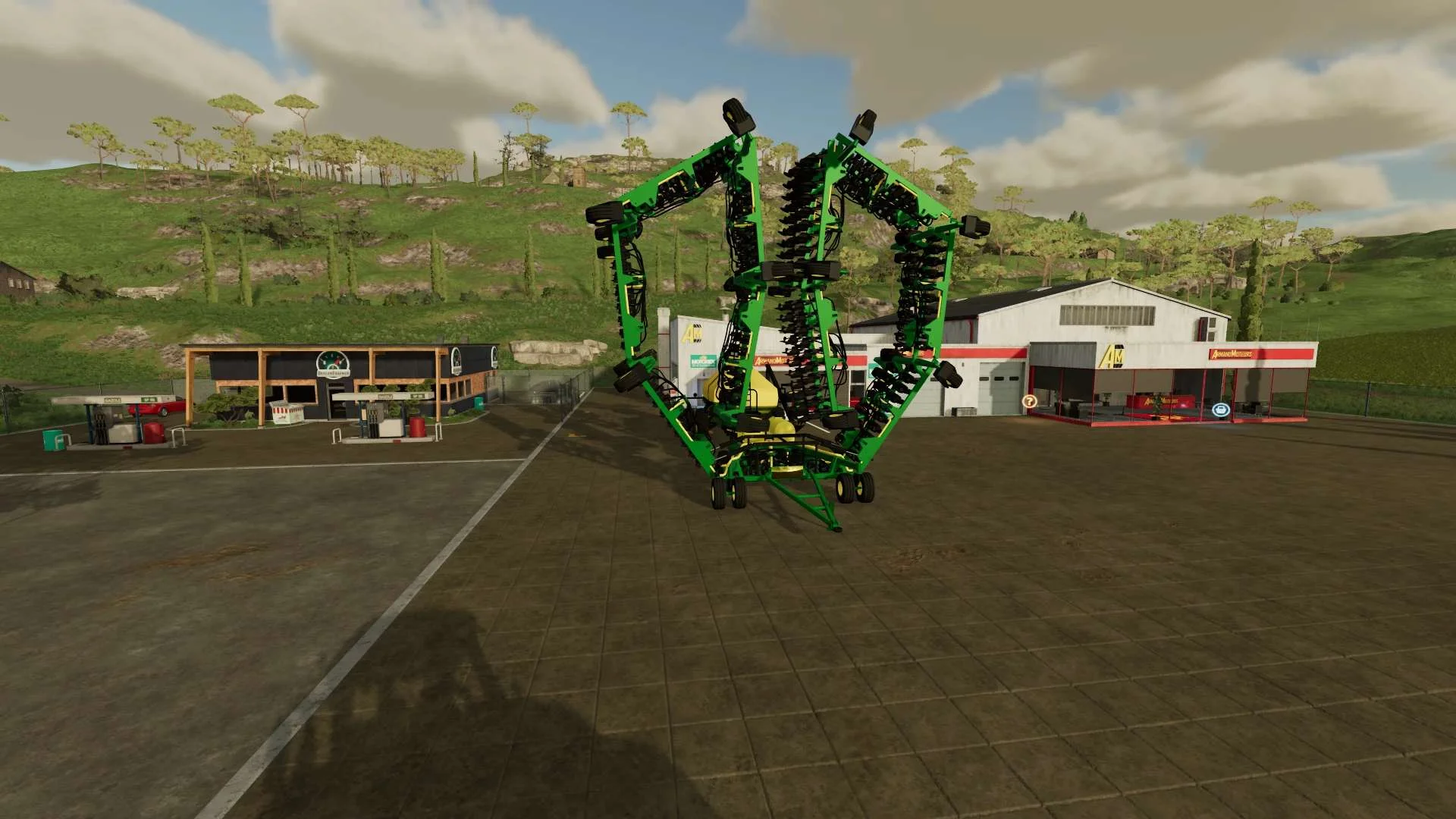 John Deere Air Seeder 50M V1.0 FS22 FS22 Mod Free Download
