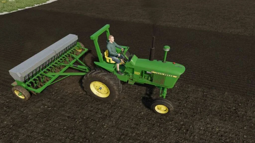 John Deere B 12ft Grain Drill v1.0 FS22